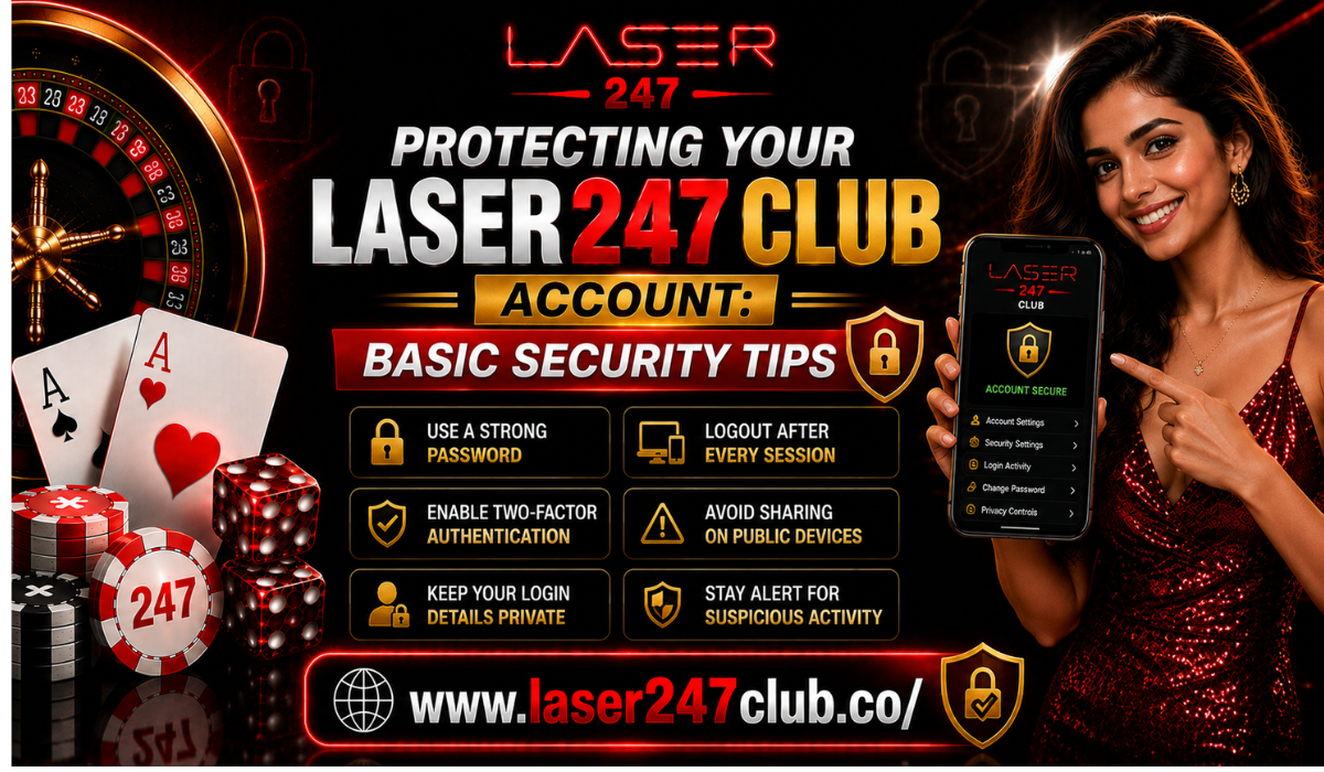 You are currently viewing Protecting Your Laser247 Club Account: Basic Security Tips